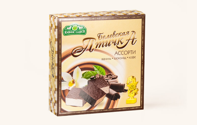  Конфеты "Белевская птичка"  300г ассорти  в Туле