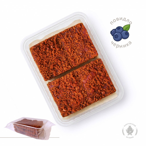 №3 Пряник 400г с фруктовой начинкой Черника в Туле